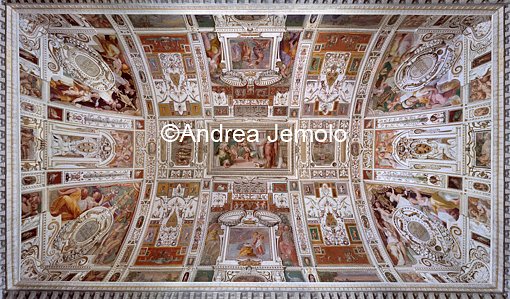 Casina di Pio IV Casina - Sala della Sacra Famiglia - Volta | Andrea Jemolo
