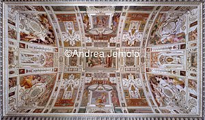 Casina of Pius IV Casina - Hall of Holy Family - Vault | Andrea Jemolo