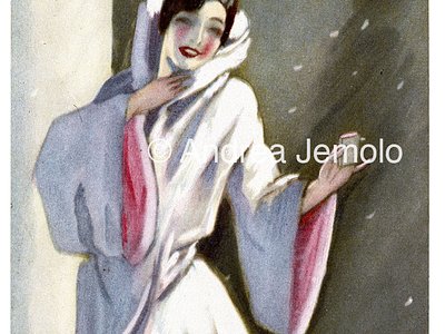 Guajalene syrup Advertising postcard | Andrea Jemolo