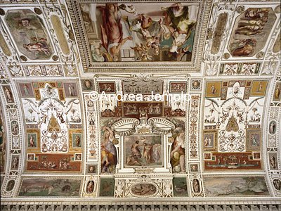 Casina of Pius IV Casina - Hall of Holy Family - Vault - Baptism of Jesus | Andrea Jemolo