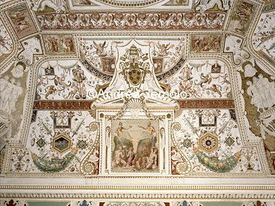 Casina of Pius IV Casina - Hall of the Annunciation - Vault - Allegory of Intellect and Ruin | Andrea Jemolo