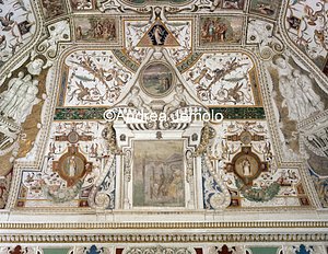 Casina of Pius IV Casina - Hall of the Annunciation - Vault - Detail | Andrea Jemolo