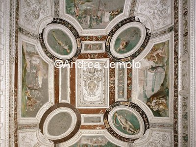 Casina di Pio IV Casina - Scalone - Volta | Andrea Jemolo