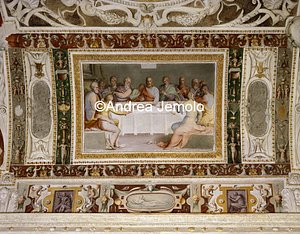 Casina of Pius IV Casina - Hall of Gethsemane - Vault - Last Supper | Andrea Jemolo