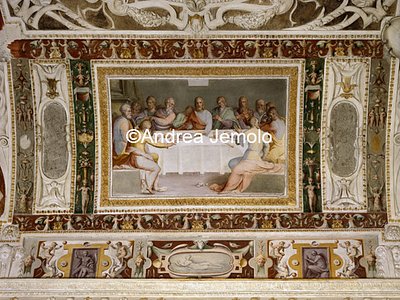 Casina of Pius IV Casina - Hall of Gethsemane - Vault - Last Supper | Andrea Jemolo