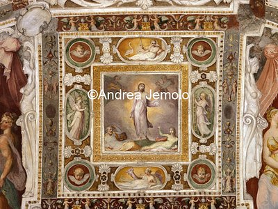 Casina of Pius IV Casina - Hall of Gethsemane - Vault - The Transfiguration | Andrea Jemolo