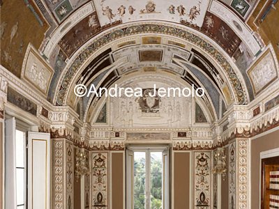 Casina di Pio IV Casina - Galleria o Sala Zuccari - Lato destro | Andrea Jemolo