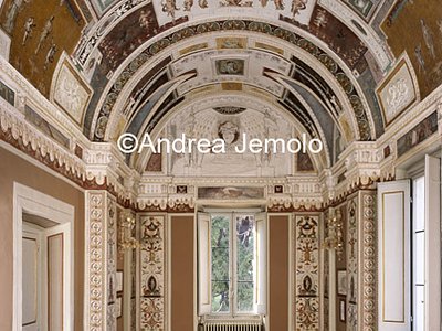Casina di Pio IV Casina - Galleria o Sala Zuccari - Lato sinistro | Andrea Jemolo