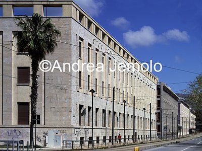 Palazzata - Cortina del Porto Block 8 - Waterfront - Palace of Infail (then Inail) | Andrea Jemolo