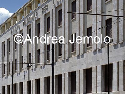 Palazzata - Cortina del Porto Block 8 - Waterfront - Palace of Infail (then Inail) | Andrea Jemolo