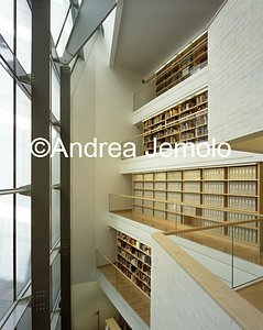 The new Hertzian Library Detail views of light well and stepped balcony | Andrea Jemolo