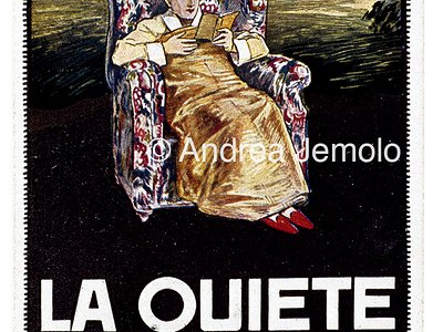 Sanatorium La Quiete Advertising postcard | Andrea Jemolo