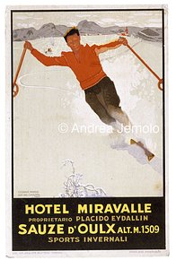 Hotel Miravalle Advertising postcard | Andrea Jemolo