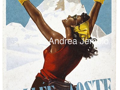 Vallée d' Aoste Advertising postcard | Andrea Jemolo