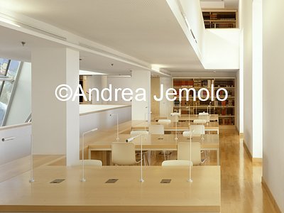 Nuova Bibliotheca Hertziana Zone di lettura | Andrea Jemolo