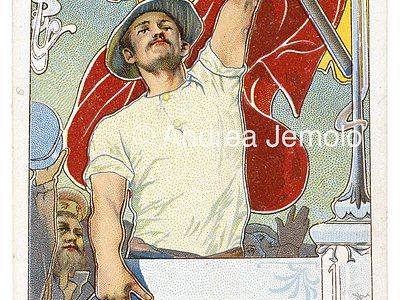 Socialist party postcard  | Andrea Jemolo