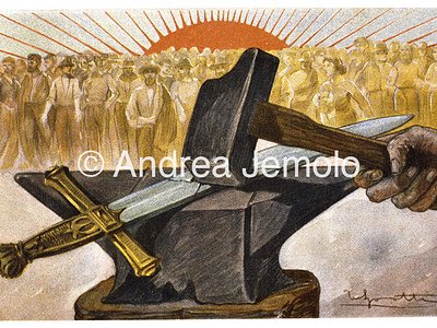 Socialist party postcard  | Andrea Jemolo