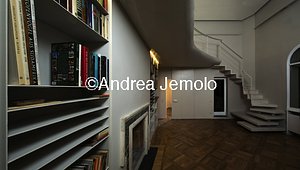 Villino Cagiati Bookcase | Andrea Jemolo