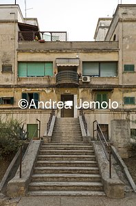 Garbatella district - Block 27 Piazza Nicola Longobardi | Andrea Jemolo