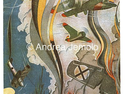 Postcard of Popular Front  | Andrea Jemolo