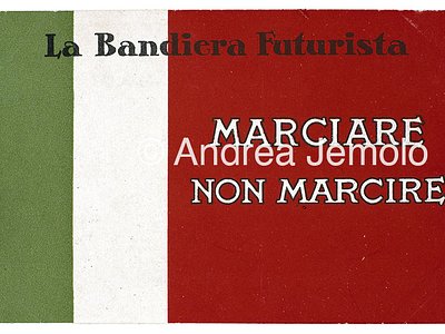 Futurist postcard  | Andrea Jemolo