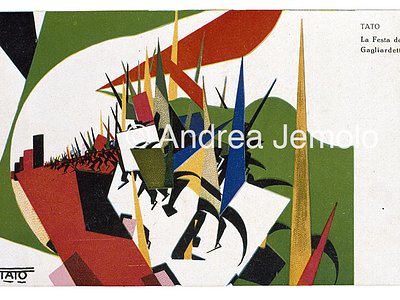 Futurist postcard  | Andrea Jemolo