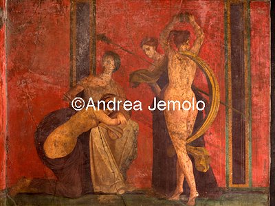 Villa of the Mysteries Hall of the Great Fresco - The Torture and the Transfiguration | Andrea Jemolo