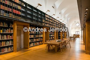 Library of the Nuova Manica Lunga - Cini Foundation in San Giorgio  | Andrea Jemolo