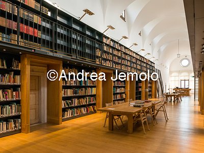 Library of the Nuova Manica Lunga - Cini Foundation in San Giorgio  | Andrea Jemolo
