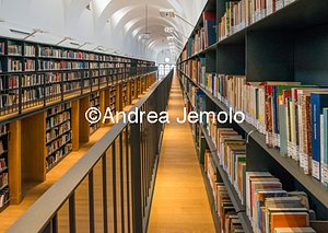 Library of the Nuova Manica Lunga - Cini Foundation in San Giorgio  | Andrea Jemolo