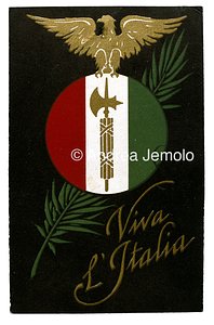 Postcard of fascist propaganda  | Andrea Jemolo