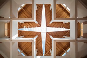 Church and parish complex St. Thomas the Apostle at the Infernetto district Ceiling | Andrea Jemolo
