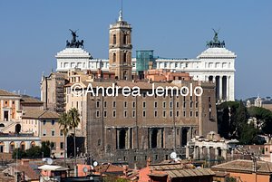 Capitolium - Capitoline Hill Palazzo Senatorio - View from the Forum - Tabularium | Andrea Jemolo
