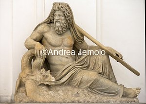 Archaeological National museum Farnese Collection - Statue of Ocean | Andrea Jemolo