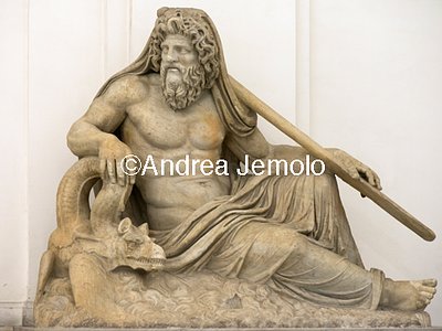 Archaeological National museum Farnese Collection - Statue of Ocean | Andrea Jemolo