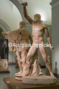 Archaeological National museum Farnese Collection - Group of the Tyrannicides - Harmodios and Aristogeiton | Andrea Jemolo