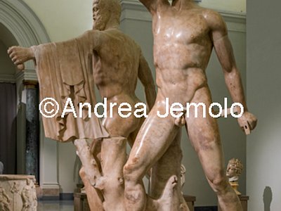 Archaeological National museum Farnese Collection - Group of the Tyrannicides - Harmodios and Aristogeiton | Andrea Jemolo