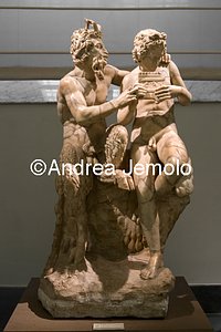 Archaeological National museum Farnese Collection - Group of Pan and Daphnis | Andrea Jemolo