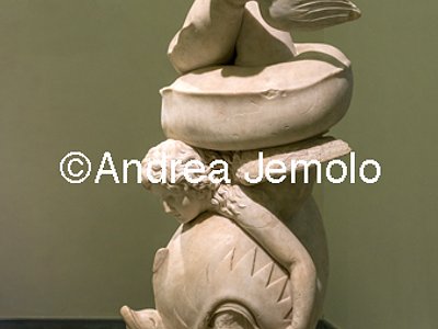 Archaeological National museum Farnese Collection - Eros with dolphin | Andrea Jemolo