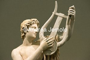 Archaeological National museum Farnese Collection - Statue of Pothos - Detail | Andrea Jemolo