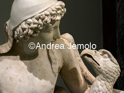 Archaeological National museum Farnese Collection - Ganymede and Zeus in the form of eagle - Detail | Andrea Jemolo