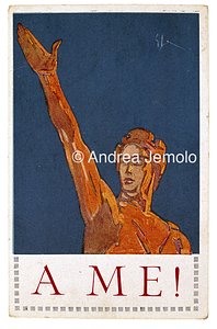 Postcard of fascist propaganda  | Andrea Jemolo