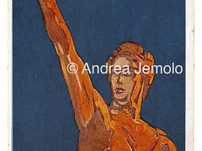 Postcard of fascist propaganda  | Andrea Jemolo
