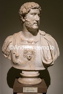 Archaeological National museum Farnese Collection - Cuirassed bust of Hadrian | Andrea Jemolo