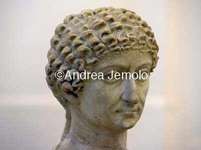 Museo Archeologico Nazionale Collezione Farnese - Ritratto femminile cosidetto di Agrippina - Particolare | Andrea Jemolo
