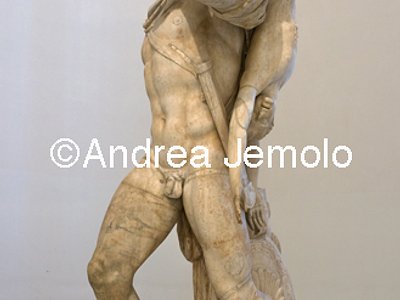 Museo Archeologico Nazionale Collezione Farnese - Eroe greco con fanciullo - Neottolemo ed Astianatte | Andrea Jemolo