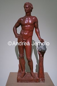 Archaeological National museum Farnese Collection - Meleager - Limestone red from Island of Rhodes | Andrea Jemolo