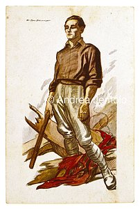Postcard of fascist propaganda  | Andrea Jemolo