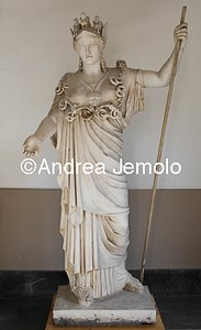 Archaeological National museum Farnese Collection - Athena Farnese | Andrea Jemolo