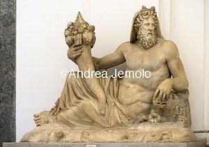 Archaeological National museum Farnese Collection - Statue of Ocean | Andrea Jemolo